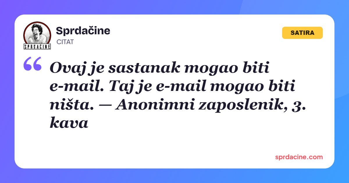 Mudrost tjedna