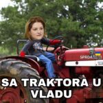 Sa traktora